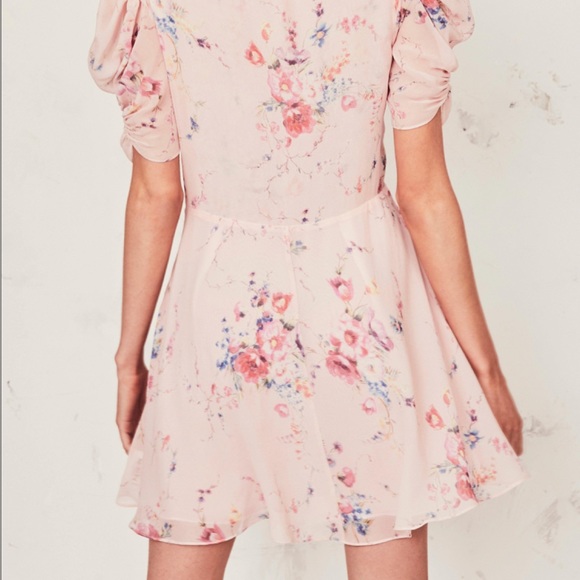 NWT Love Shack Fancy Cora mini dress in Duchess - Picture 3 of 5